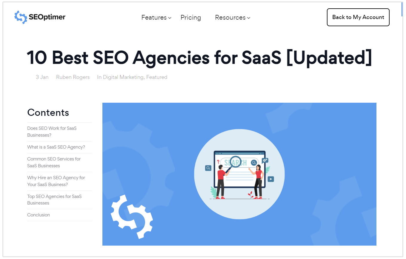 agen-agen seo untuk artikel saas